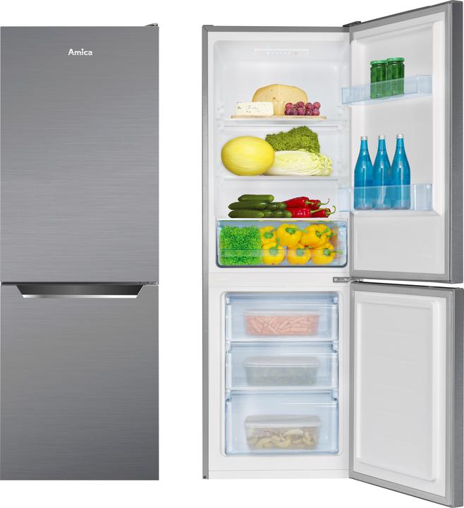 Produktbild Amica Kühl- und Gefrierkombination KGCL 386 160 E BxHxT 54 x 160 x 55 cm Kühlteil 153 l Gefrierteil (227 l)