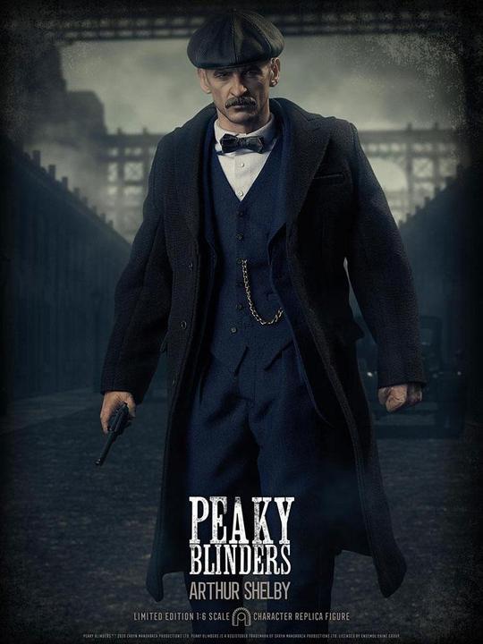 Actual product image Big Chief Studios Peaky Blinders Action Figure 1/6 Arthur Shelby Limited Edition 30 cm