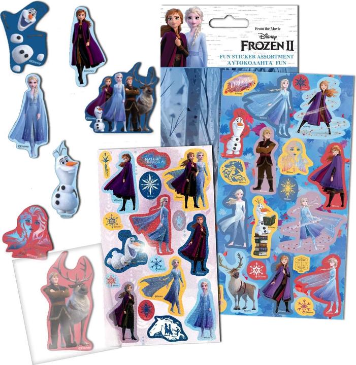 Produktbild Disney Frozen Sortierte Designs Blatt mit Stickern Folie