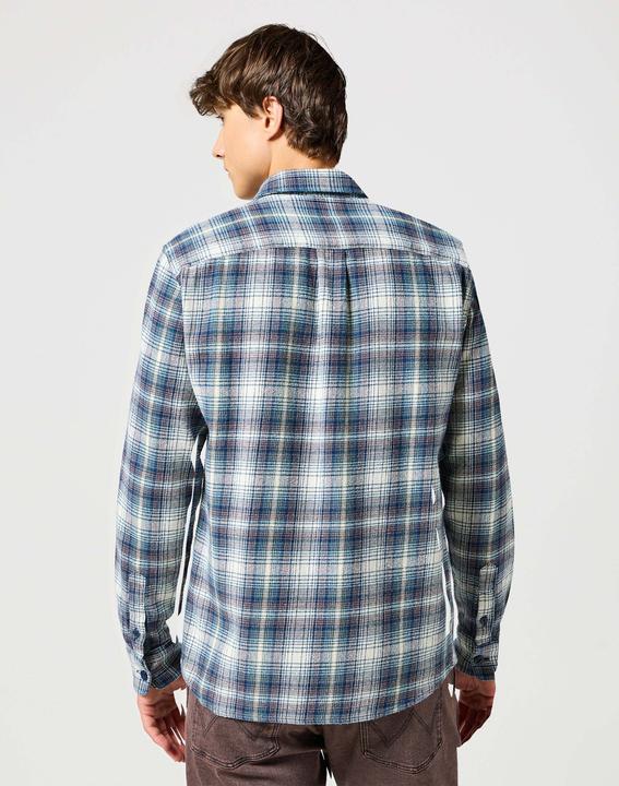 Immagine prodotto Wrangler Camicia a maniche lunghe Camicia a due tasche (XL)