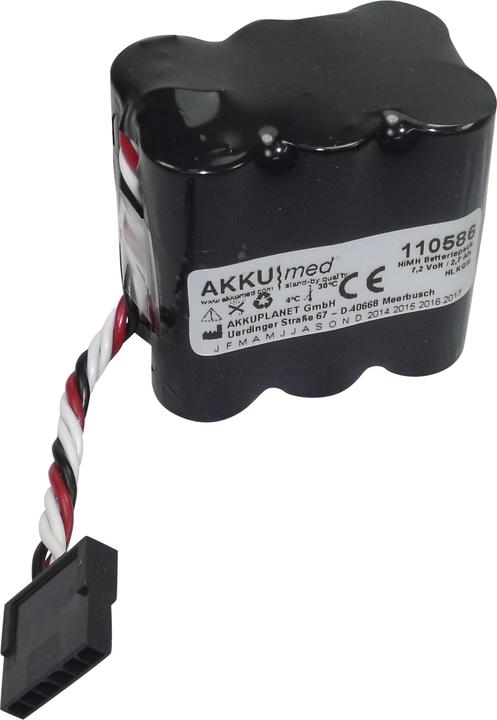 Actual product image XCell NiMH Akku passend für Keeler Vantage Lupenbrille Typ 291980 (1 pcs., 2700 mAh)