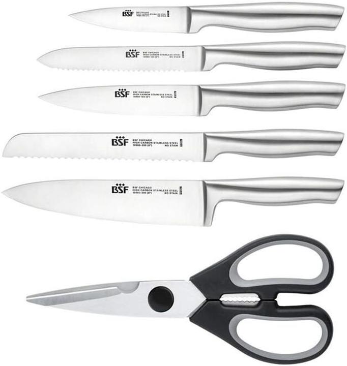 Actual product image Zwilling Chicago knife block set, 7 pcs | Brown | Brown