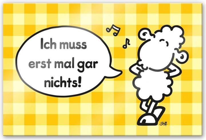 Produktbild Sheepworld Worthelden Erst mal gar nichts (200 x 130 cm)
