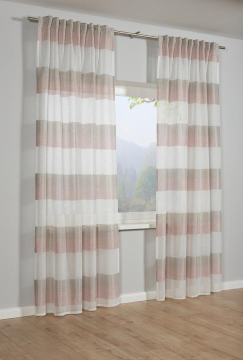 Actual product image Gardinia Scarf with curtain tape, Etamine (140 x 245 cm)