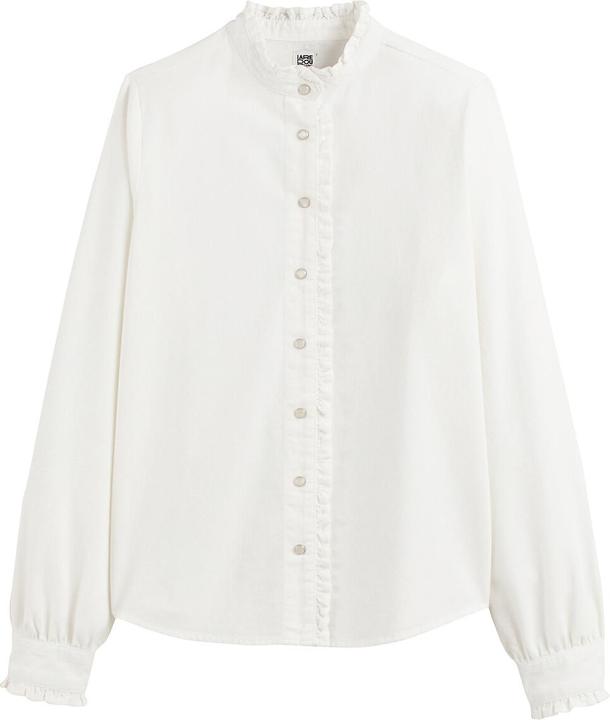 La Redoute Collections Langärmelige Jeansbluse