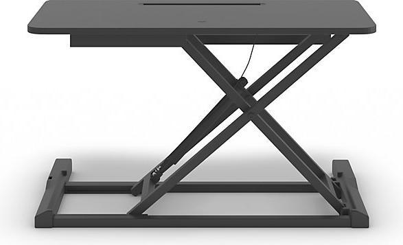 Actual product image Fellowes Corsivo™ sitting/standing workstation, HxWxD 110 x 800 x 615 mm, black.