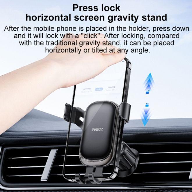 Immagine prodotto Yesido C247 Montaggio in auto in orizzontale e verticale per 4,7" - 7,2"