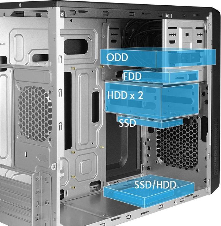 Image du produit Chieftec UB-03B-35 mATX UB-03B-350GPB (mATX, Mini-ITX)
