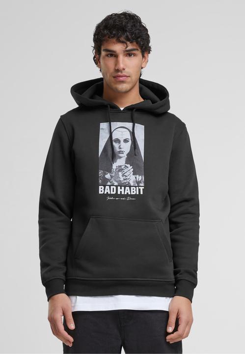 Immagine prodotto Mister Tee Felpa con cappuccio Bad Habit - 142557 (XS)