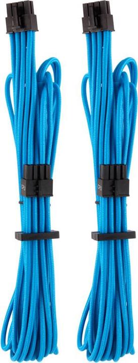 Actual product image Corsair Premium Sleeved EPS12V ATX12V Cable, Twin Pack (Gen 4)