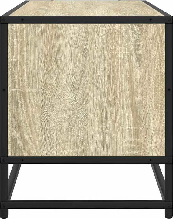 Image du produit VidaXL Armoire TV Lowboard Meuble TV Chêne Sonoma (100 x 34.5 x 40 cm)