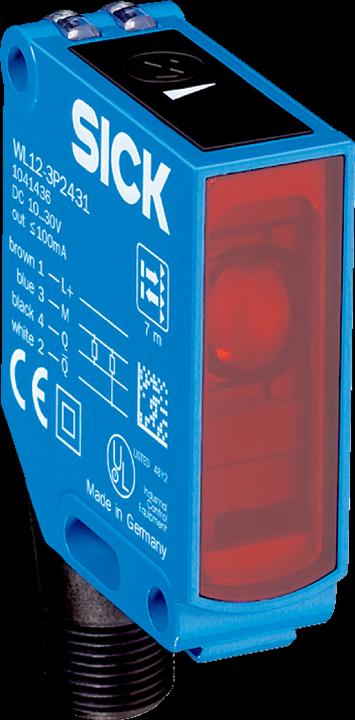 Actual product image Sick Retro reflective plug-in sensor,PNP