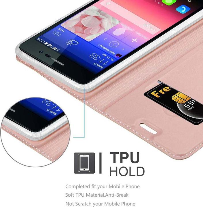 Image du produit Cadorabo Book Classy Style Cover (Huawei Ascend P7)
