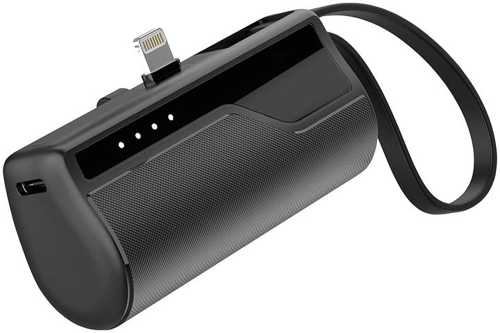 Produktbild Revolt Mini-Powerbank für iPhone und iPad, 8-PIN-Stecker, 4.500 mAh, 10 Watt (4500 mAh, 10 W)