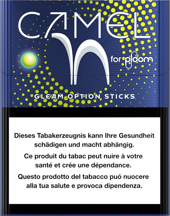Actual product image Ploom Camel Gleam Option Sticks (Passion fruit)