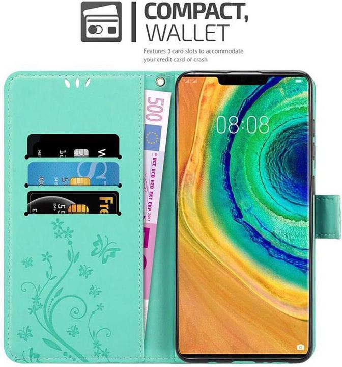 Image du produit Cadorabo Couverture du livre de fleurs (Mate 30 Pro)