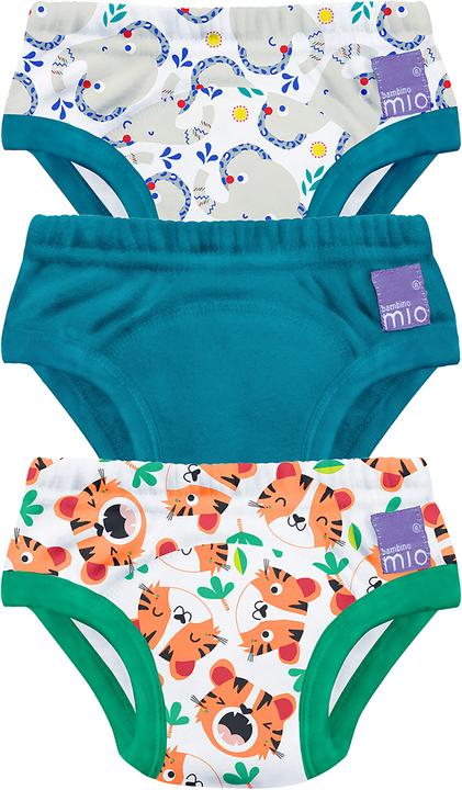 Productafbeelding Bambino Mio Potty Training Broekje, Safari Party, 2-3 jaar, set van 3 (Gr. 5, Gr. 4, 3 Stuk)