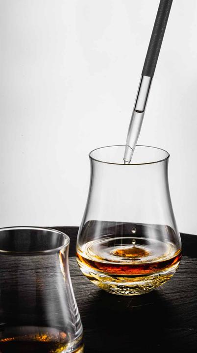 Produktbild Eisch Whisky Pipette schwarz (Whisky Steine)