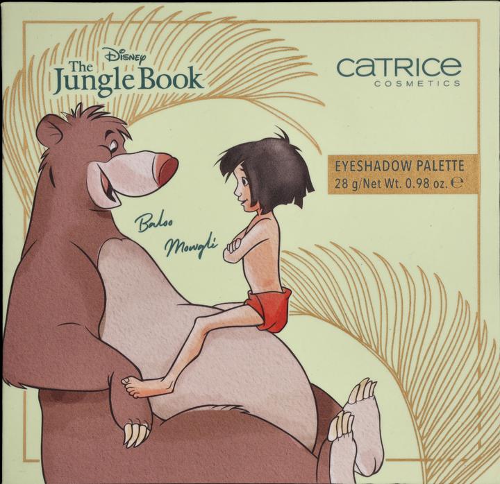 Actual product image Catrice Disney The Jungle Book Eyeshadow Palette 010 Bare Necessities - 15 Colors Vegan and Micropla (#010 Bare Necessities)