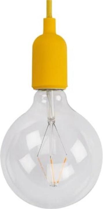 Produktbild Vellight Design-Pendelleuchte Mit Textilkabel - Gelb (E27)