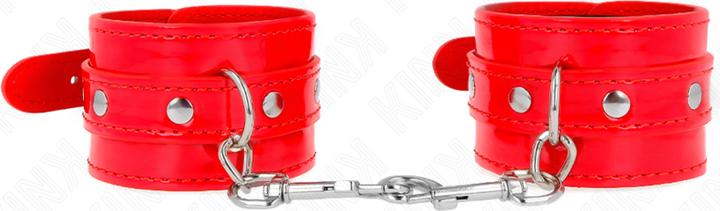 Produktbild Kink Glã„Nzende Handmanschetten Rot Verstellbar 23-33 cm