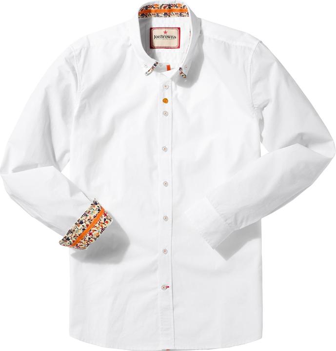 Actual product image Joe Browns Double Collar Floral Shirt (XL)