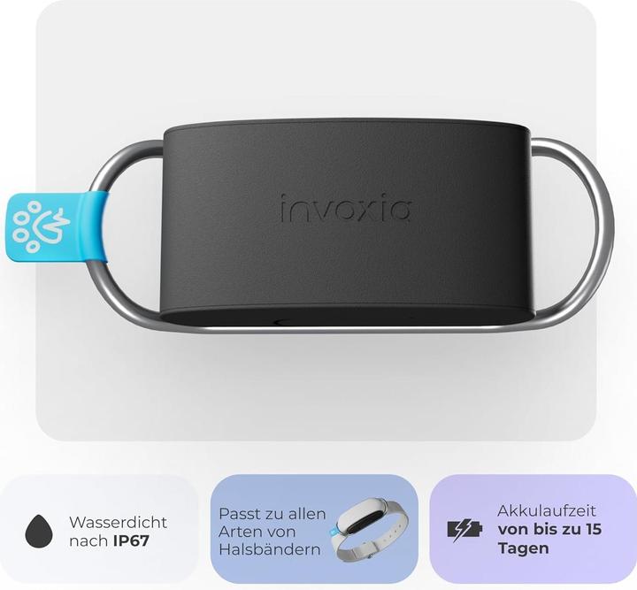 Invoxia GPS Tracker Bundle, abonnement d'un an inclus (Android, iOS)