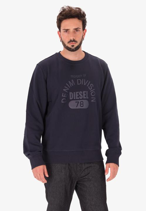 Actual product image Diesel Herren Sweatshirt Époque Aus Baumwolle - Casual - Grösse L (L)