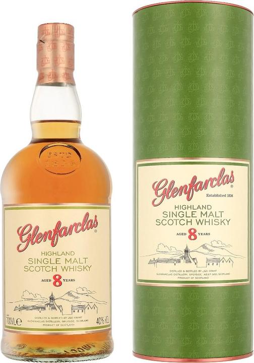 Produktbild Glenfarclas 8 Years (Single Malt, 1 x 70 cl)