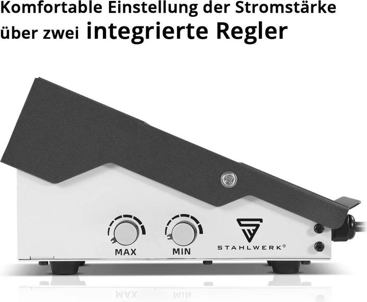 Actual product image Stahlwerk TIG foot pedal AC/DC TIG 200 Pulse Pro and AC/DC TIG 200 Pulse Pro Digital