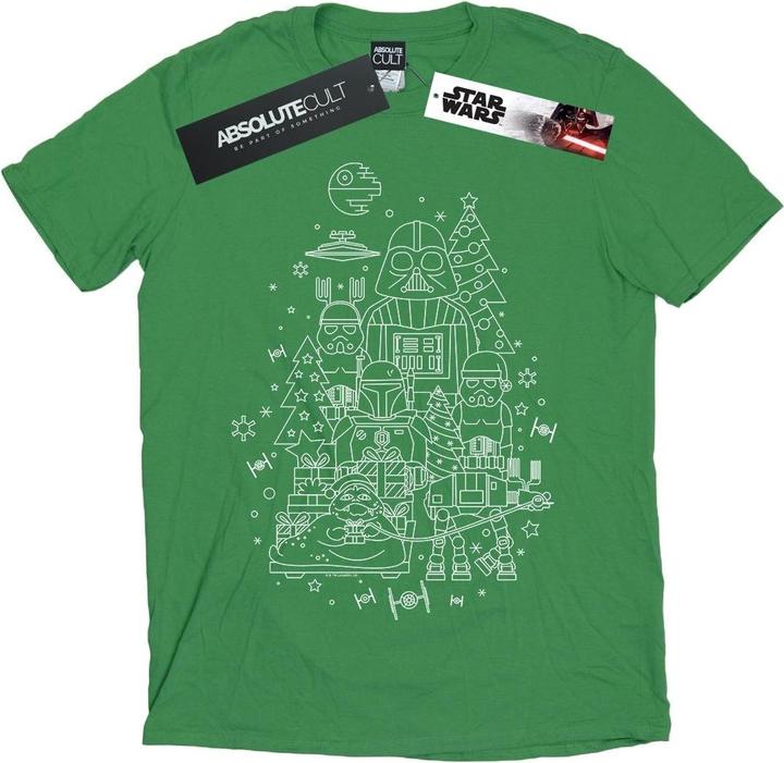 Star Wars Empire Christmas TShirt (XL)