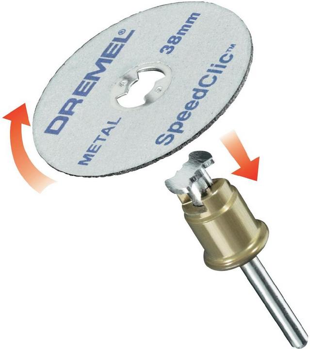 Produktbild Dremel EZ SpeedClic Metall-Trennscheiben Ø 38,0 mm (12 Stück)