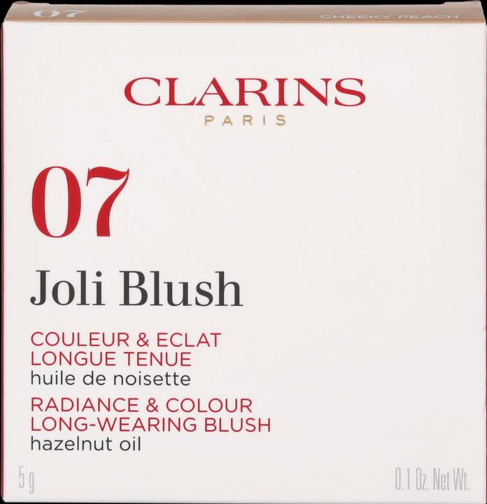 Actual product image Clarins Joli Blush No. 07 - Cheeky Peach (No. 07 - Cheeky Peach)