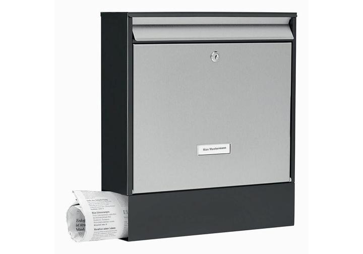 Immagine prodotto Burg Wächter Cassette per lettere Oxford 6877 nero&acciaio