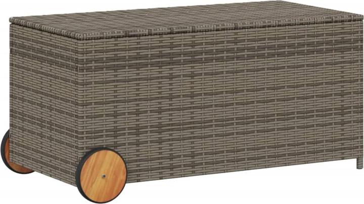 Produktbild VidaXL Gartentruhe mit Rollen 190L