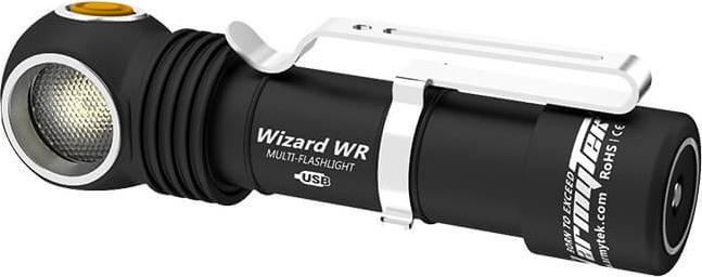 Actual product image ArmyTek Wizard C2 WR Magnet USB Multifunction Lamp white & red (1100 lm)