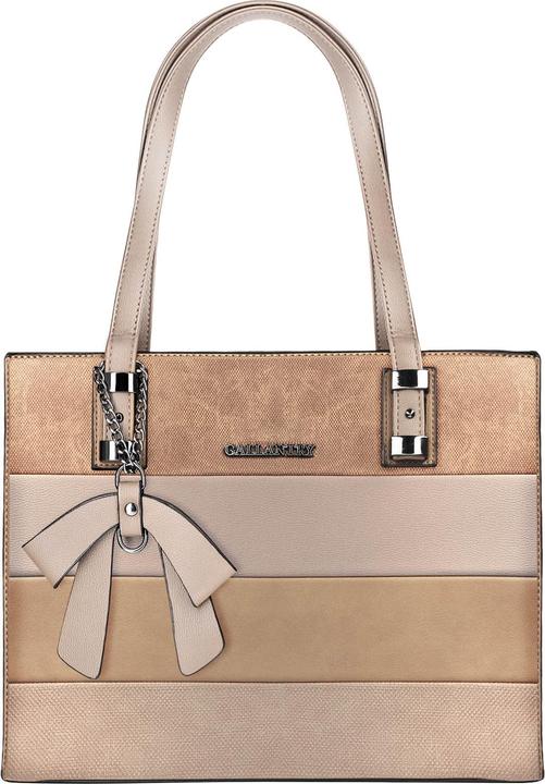 Gallantry Damenhandtasche Politexture Taupe (5 l)