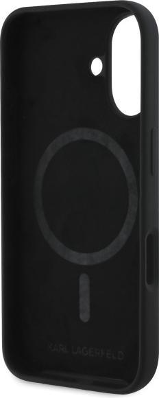 Produktbild Karl Lagerfeld iPhone 16 Liquid Silicone K&CH Heads MagSafe Case (Apple iPhone 16)