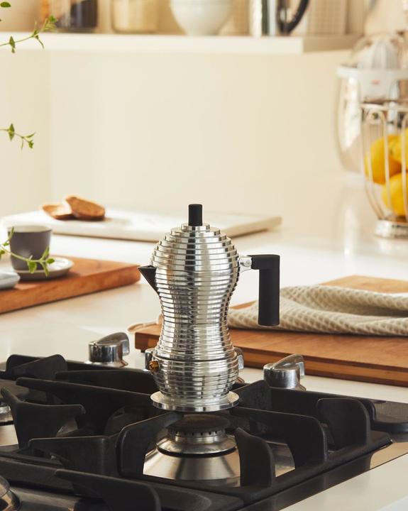 Productafbeelding Alessi Percolator Pulcina - MDL02/1 R - Rood - 1 kops - door Michele De Lucchi (1 T.)