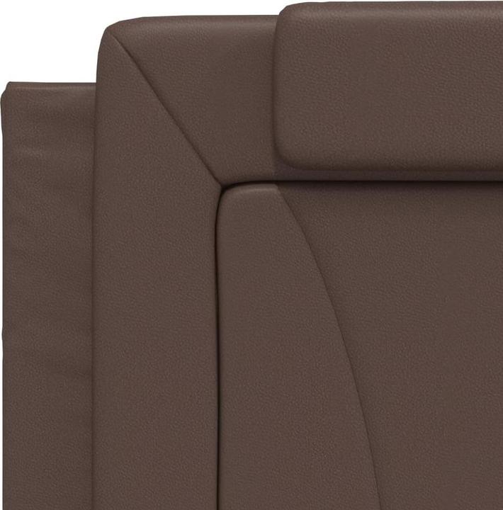 Produktbild VidaXL Bett mit Matratze 120 x 200 cm Kunstleder (120 x 200 cm)