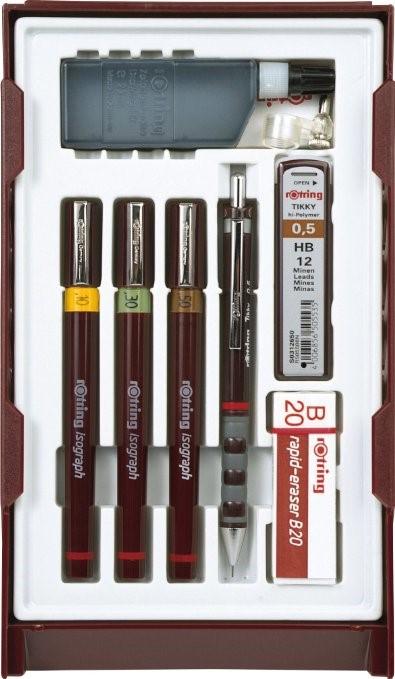 Image du produit Rotring isograph College Set (Bourgogne, 1 x)