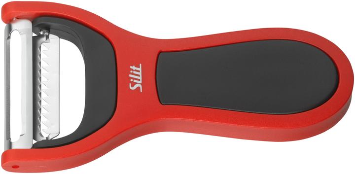 Produktbild Silit Sparschäler Gemüseschäler mit Julienne-Schneider 14cm Edelstahl Kunststoff