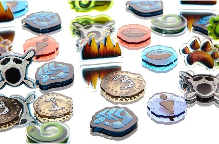 Produktbild E-Raptor Token und Marker: Spirit Island Jagged Earth Token Set (GB)