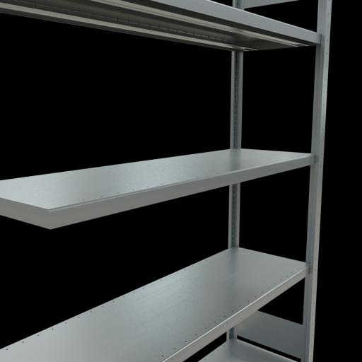 Produktbild Schulte Lagertechnik Stecksystem Anbauregal MULTIplus250 mit Längenriegel