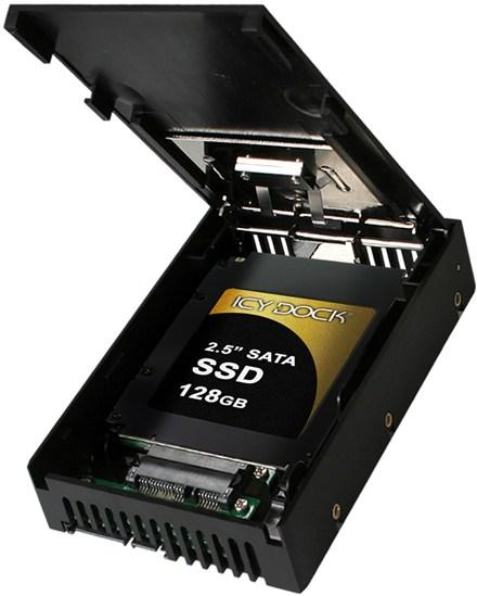 Image du produit Icy Dock 6.35cm 2.5inch HDD Converter SATA HDD Converter transforme un disque dur 2.5Z 6.35cm en un disque