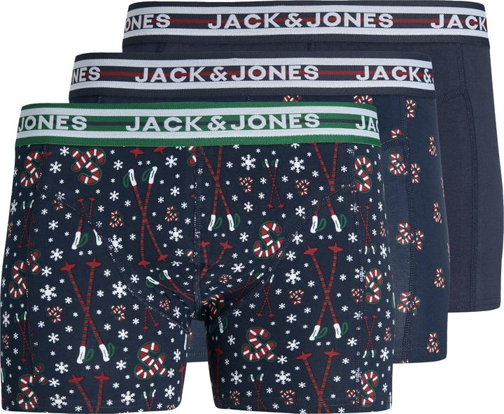 Immagine prodotto Jack & Jones Jacxmas Candy Trunks 3 Pack Jnr (140, confezione da 3)