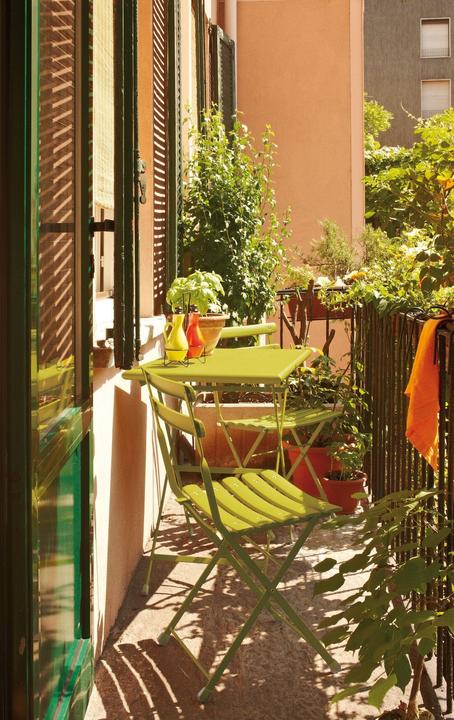Actual product image Arc-en-ciel Set Table et Chaise de jardins (105 cm)