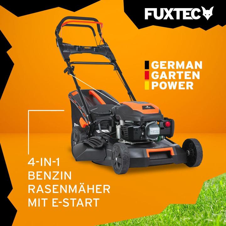 Actual product image Fuxtec FX-RM5170eS petrol lawn mower with e-Start function (Petrol)