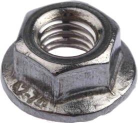 Rs Pro Flansch-Sechskantmuttern, M5 Geflanscht Edelstahl 11.5mm Glatt DIN 6923 (M5)