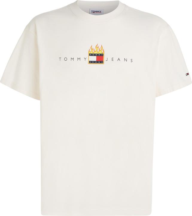 Tommy Hilfiger Tjm Rlx Linear Fire Flag Herren T-Shirt (M)